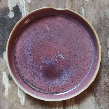 Faceted Cup and Saucer