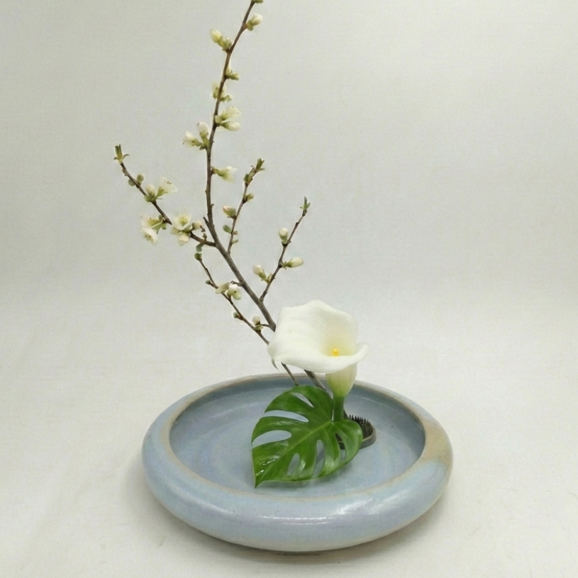Circular Flat Vase