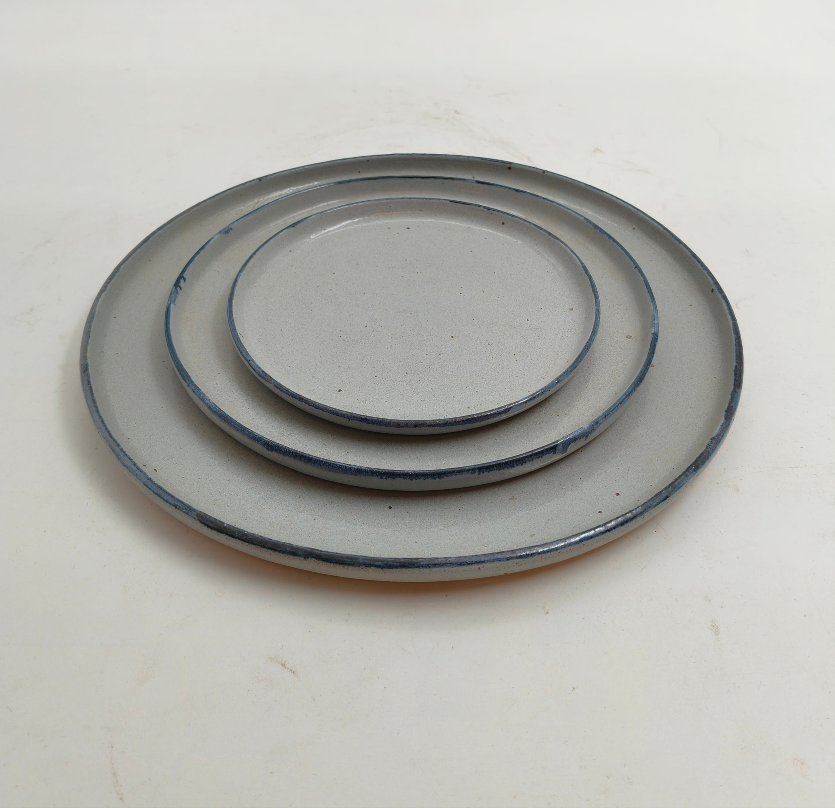 Cobalt Grey - Dessert Plate 9"