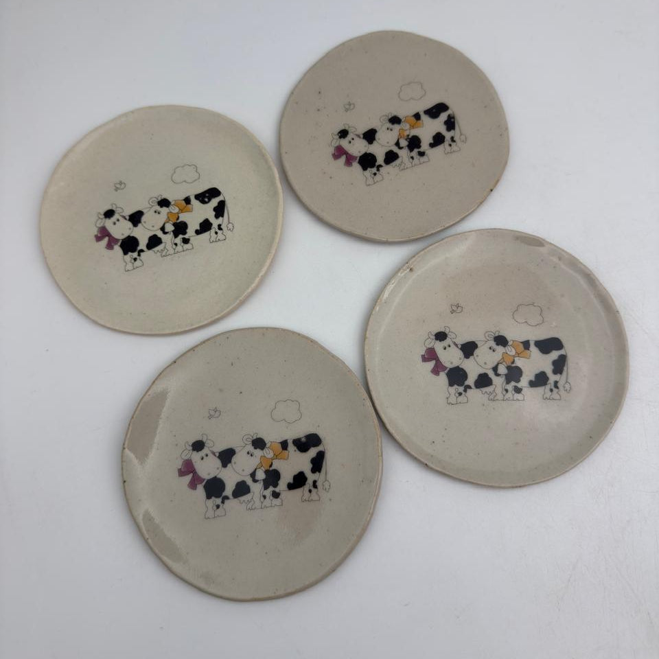 Cow canapes for kids (Set of 4)