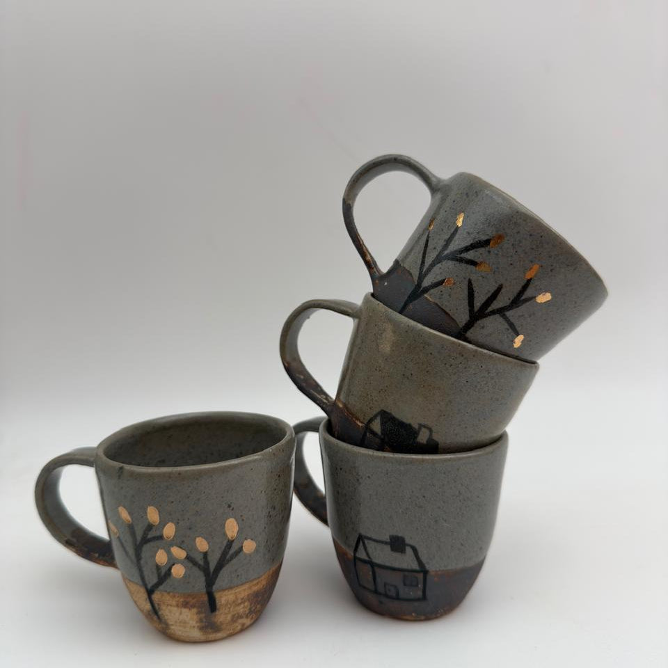 Homecoming Espresso Cups(Set of 4)