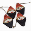Gnome Trio Ornament Delight set of 4 pieces