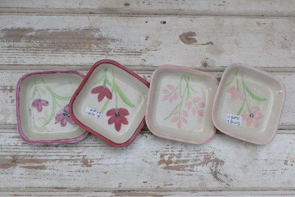 Canape Plates - Handpainted