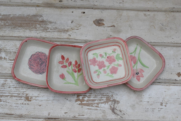 Canape Plates - Handpainted