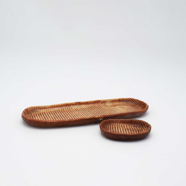 Sushi plate & dip Set