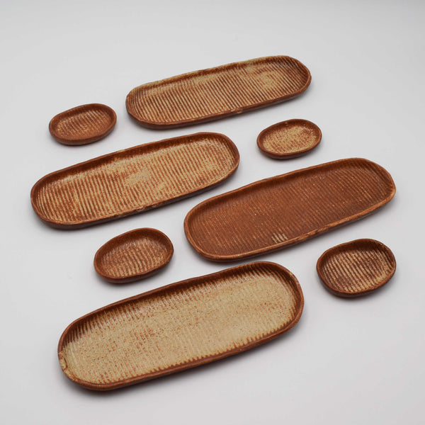 Sushi plate & dip Set