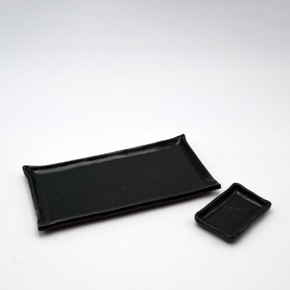 Plate and dip set