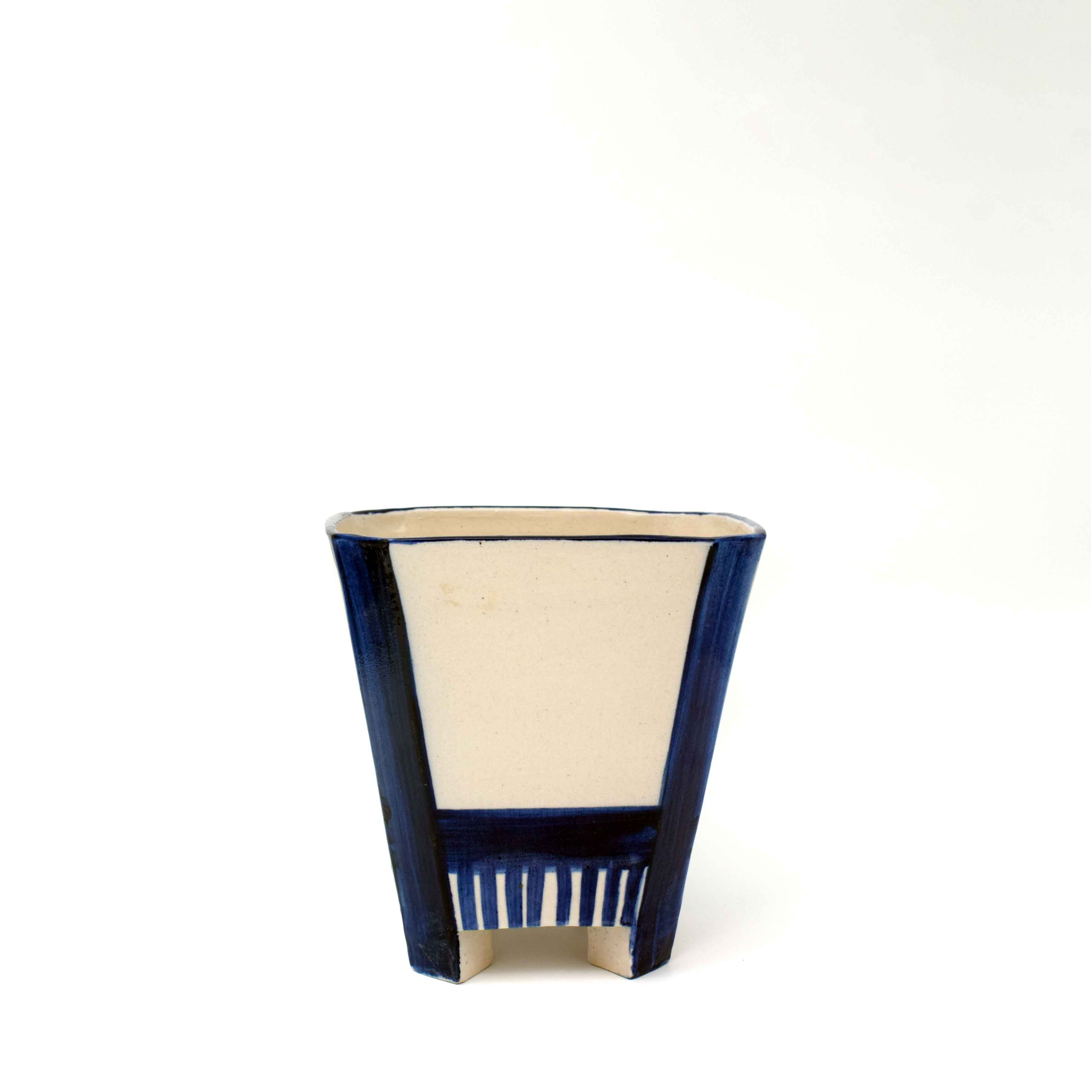 Cerulean Harmony Vase