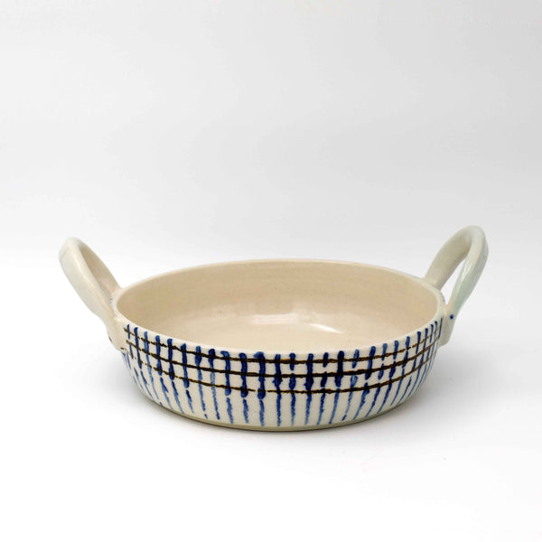 Hand painted classic Serving dish