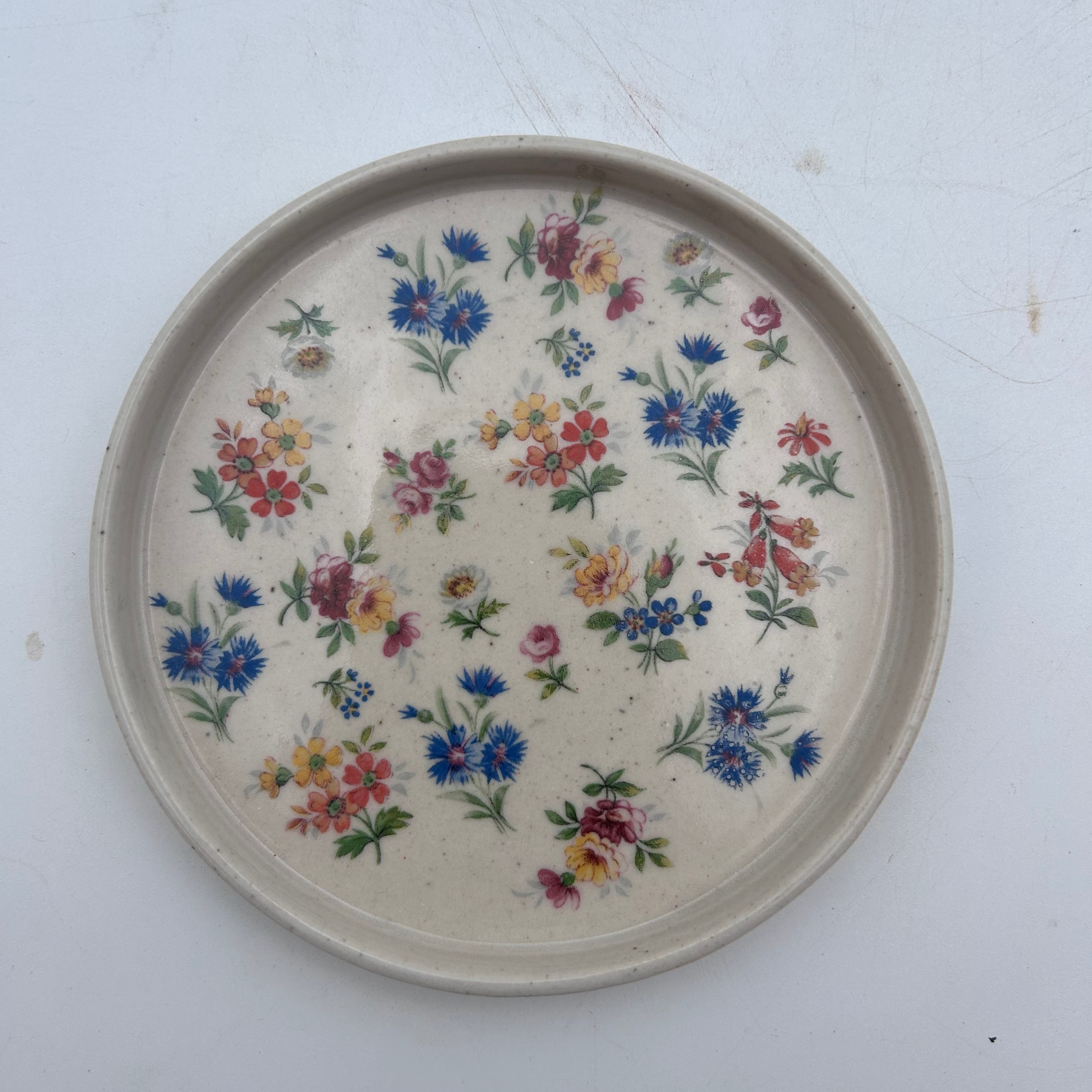 High Walled - Floral Plate (Set of 2)