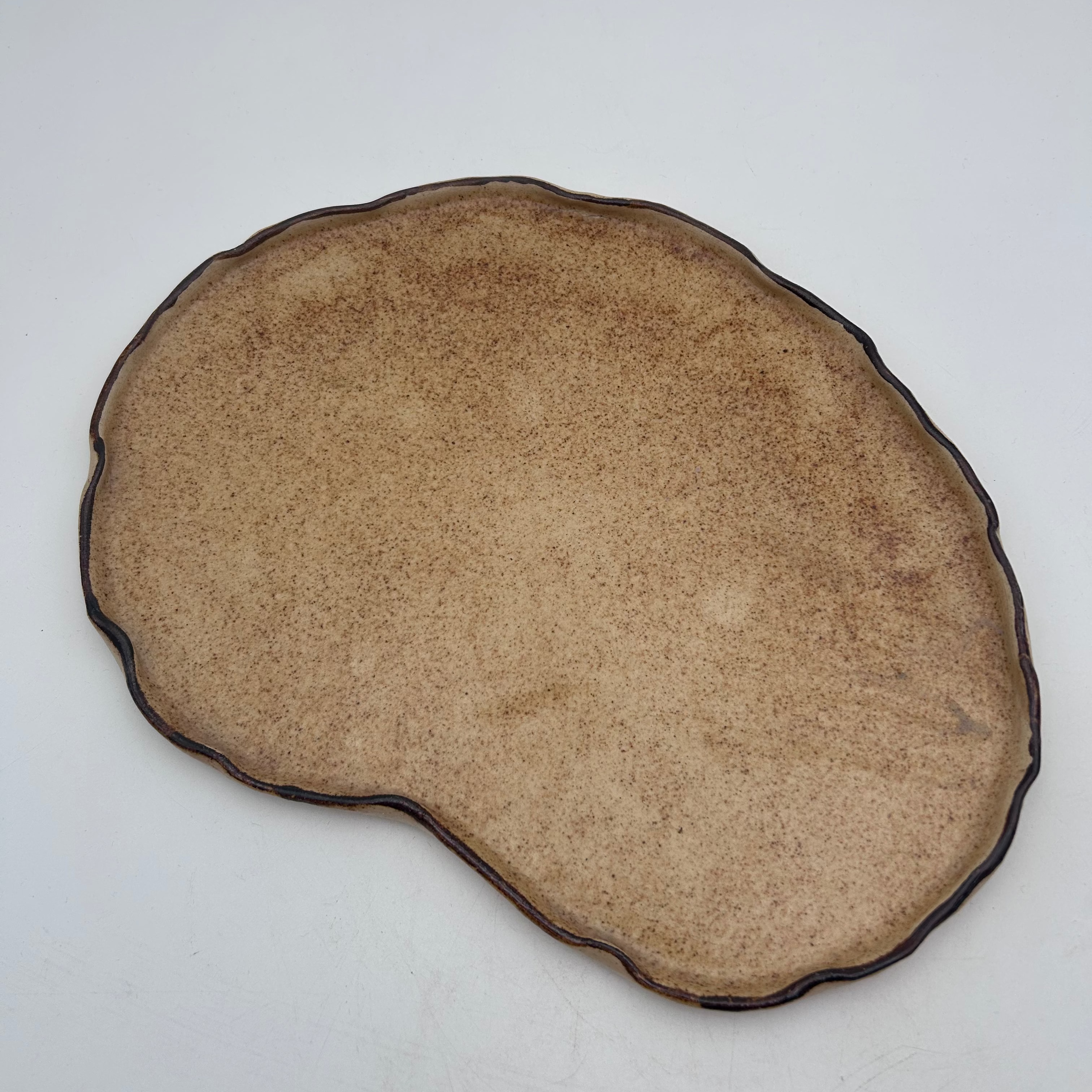 Mud Puddle Platter and Dipping Bowl