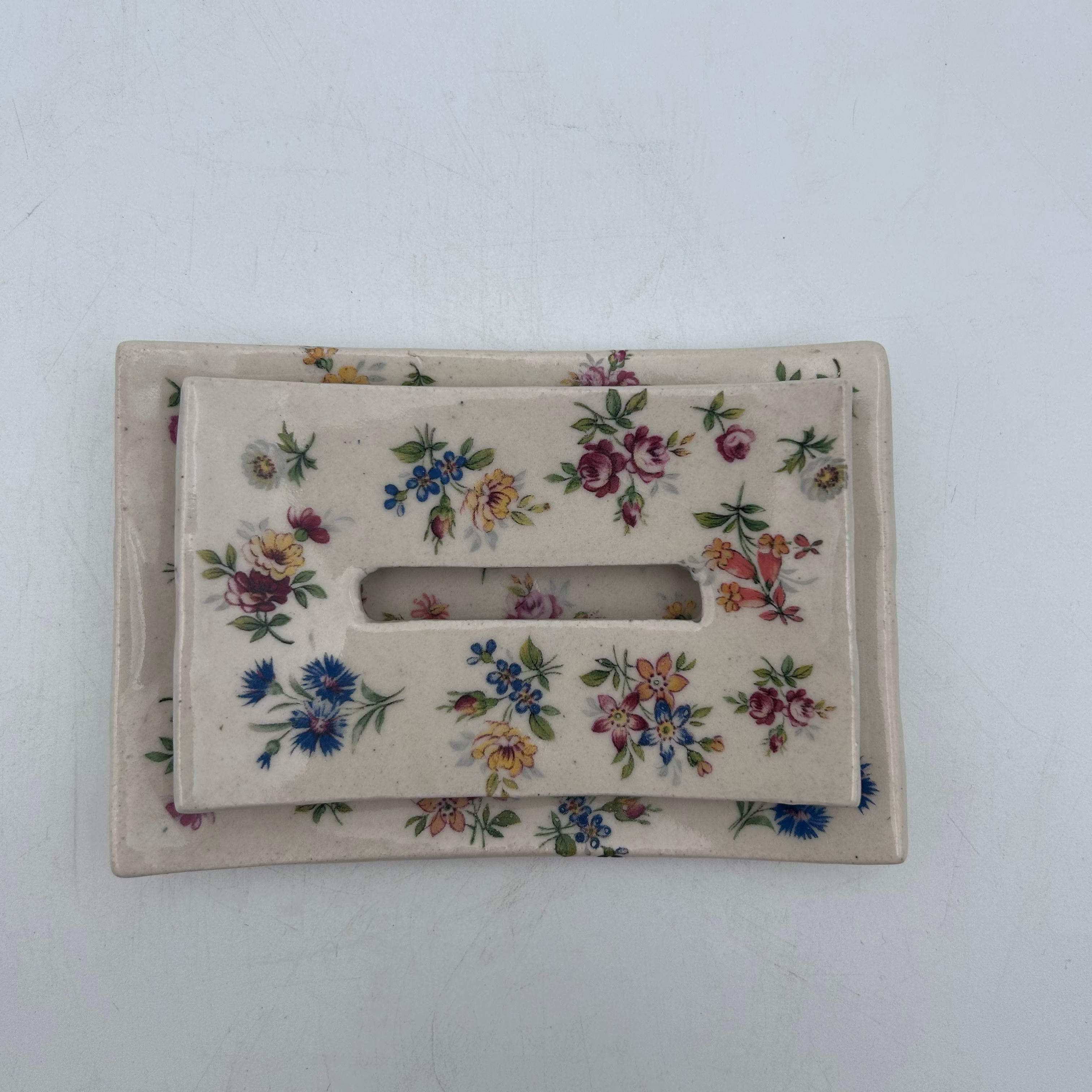 Floral Soapdishes