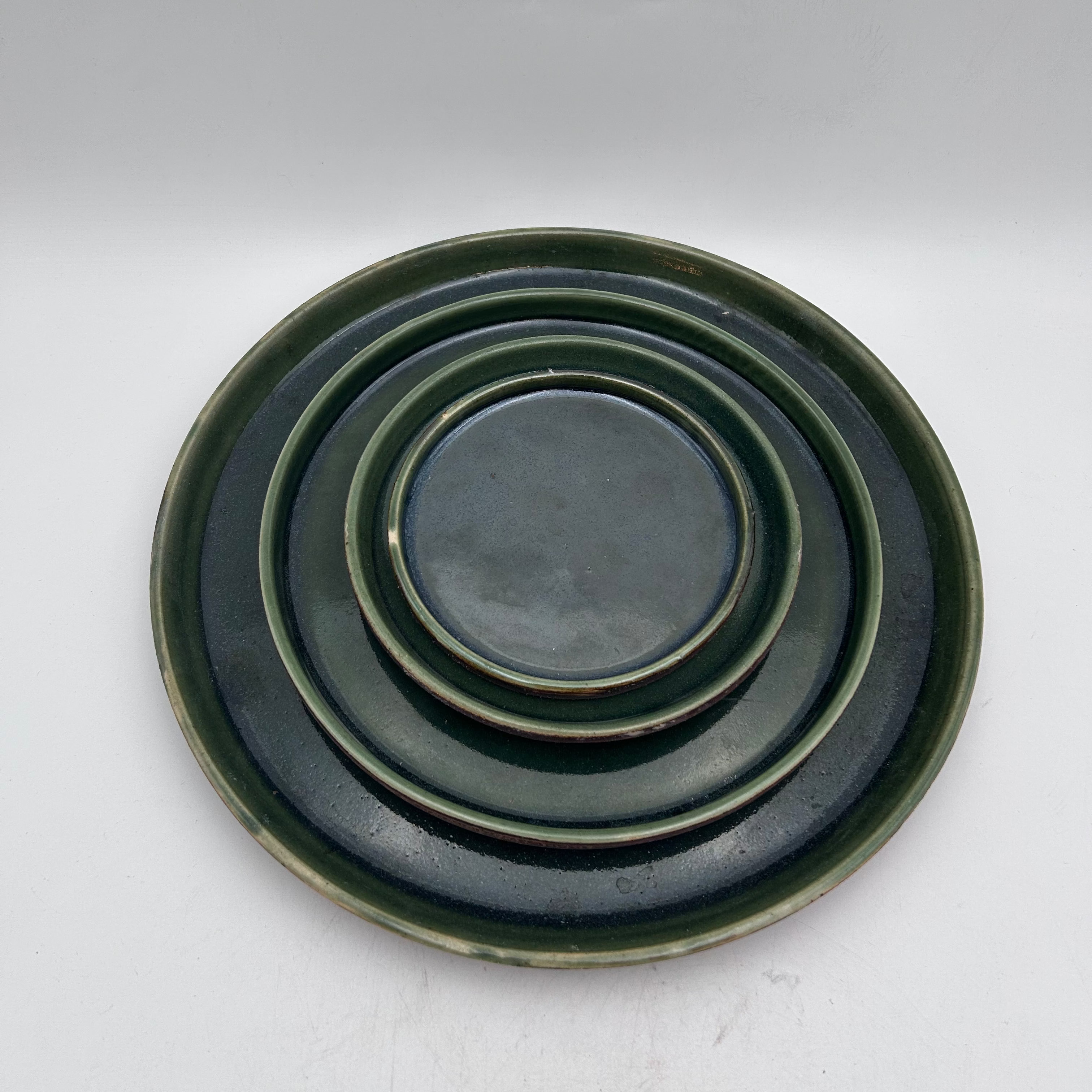 Green Dinner Setting