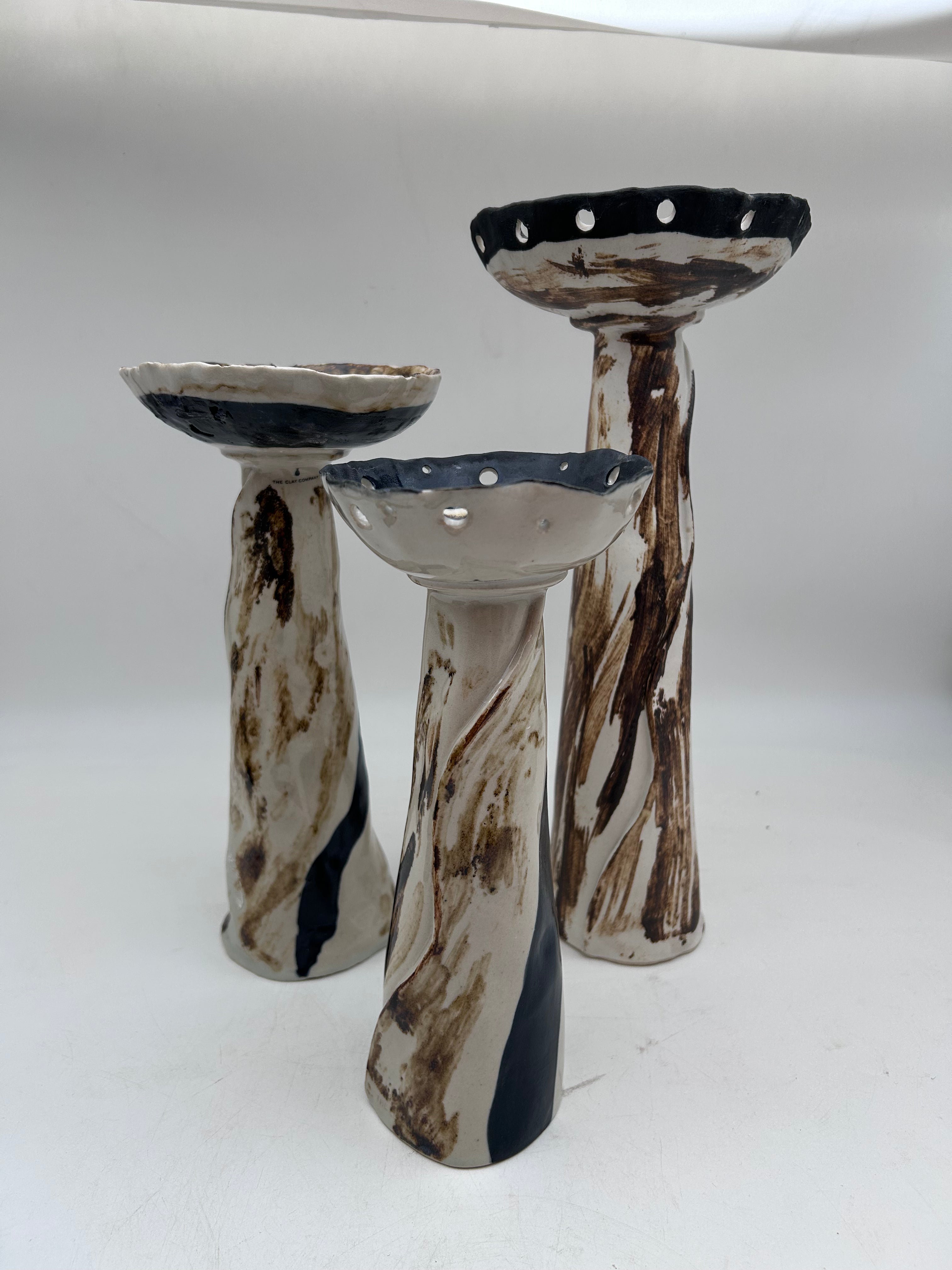 Tall Tea Light Holders (Set of 3)