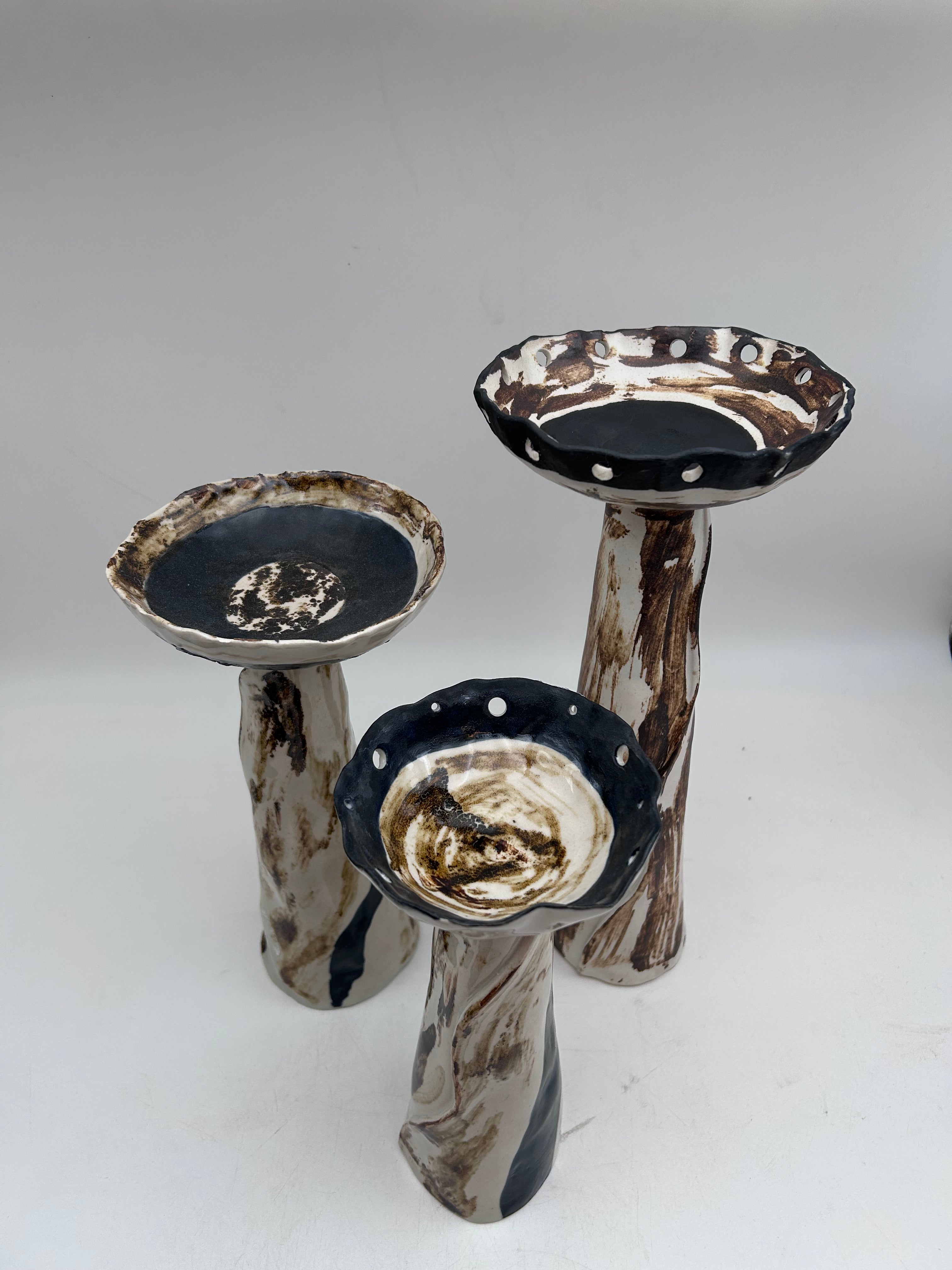Tall Tea Light Holders (Set of 3)