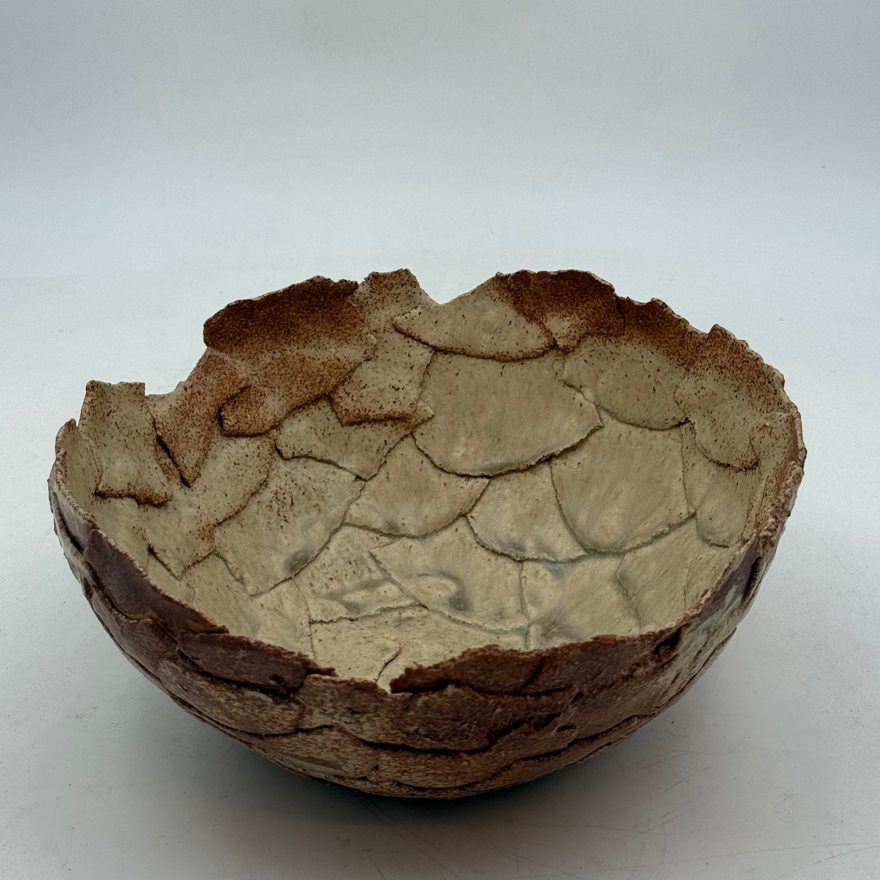 Layered organic bowl - Earthsong