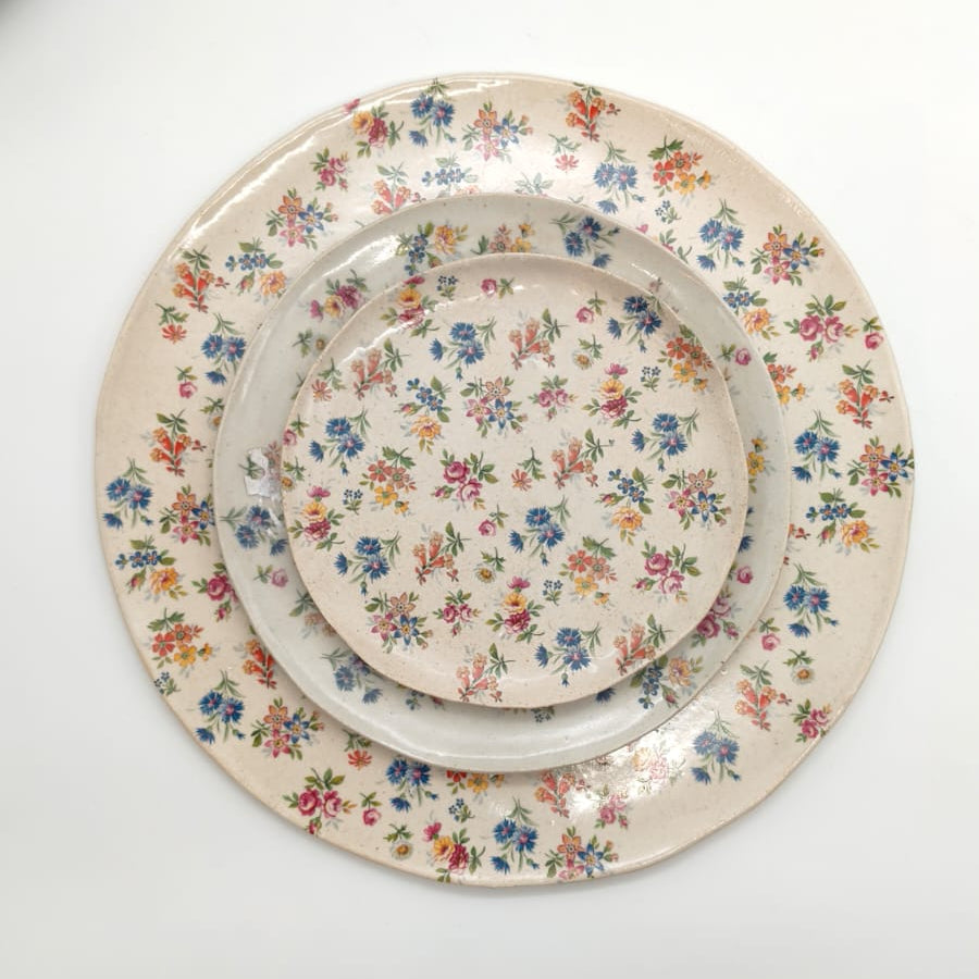 Sky Full of Flowers - Dinner Plates