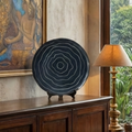 Giant Black Whirlpool Platter
