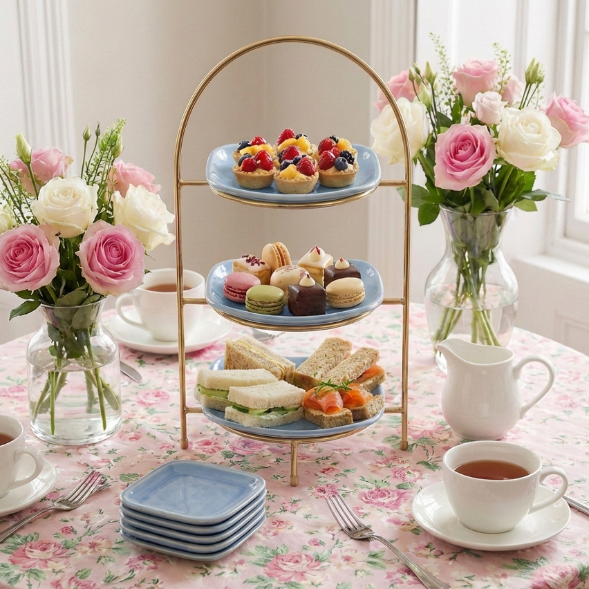 Roll the Dice Canape Plates (Set of 4)