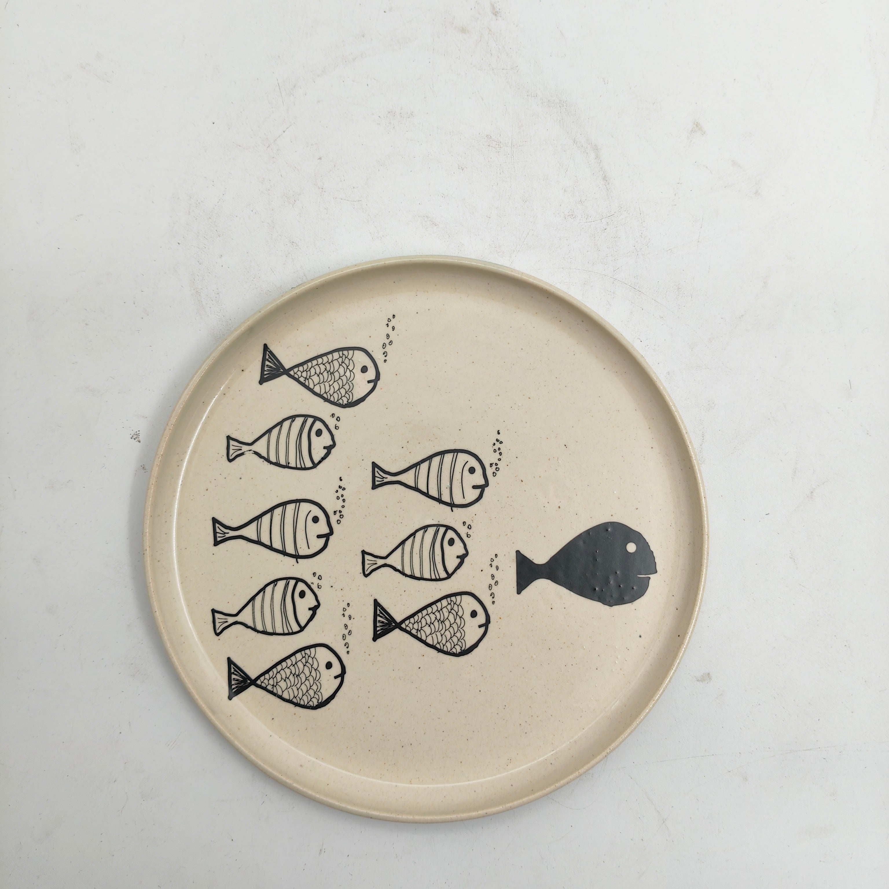 Fish Bubbles Side Plates