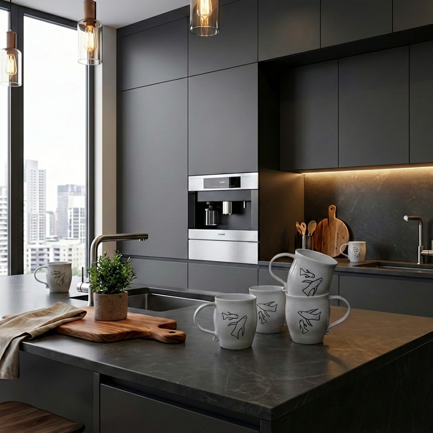 Shoal of Fish - Kulhar Mugs (Pair)