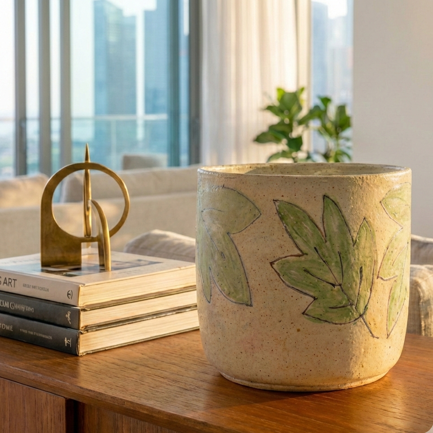 LEAVES OF WONDER - PLANTER (SMALL)