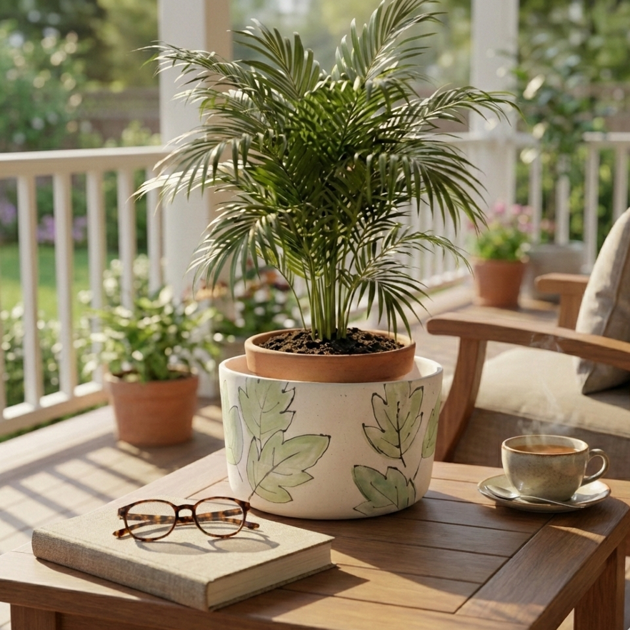 LEAVES OF WONDER - WIDE TUB