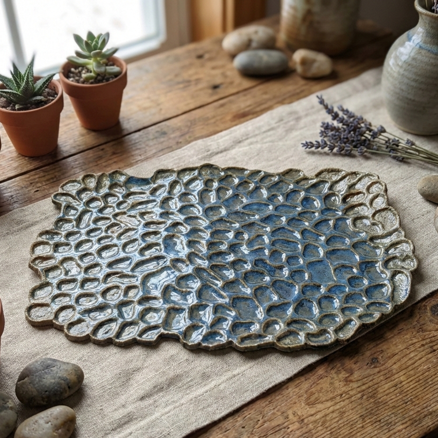 Giant Pebble Platter