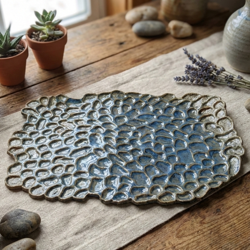 Giant Pebble Platter