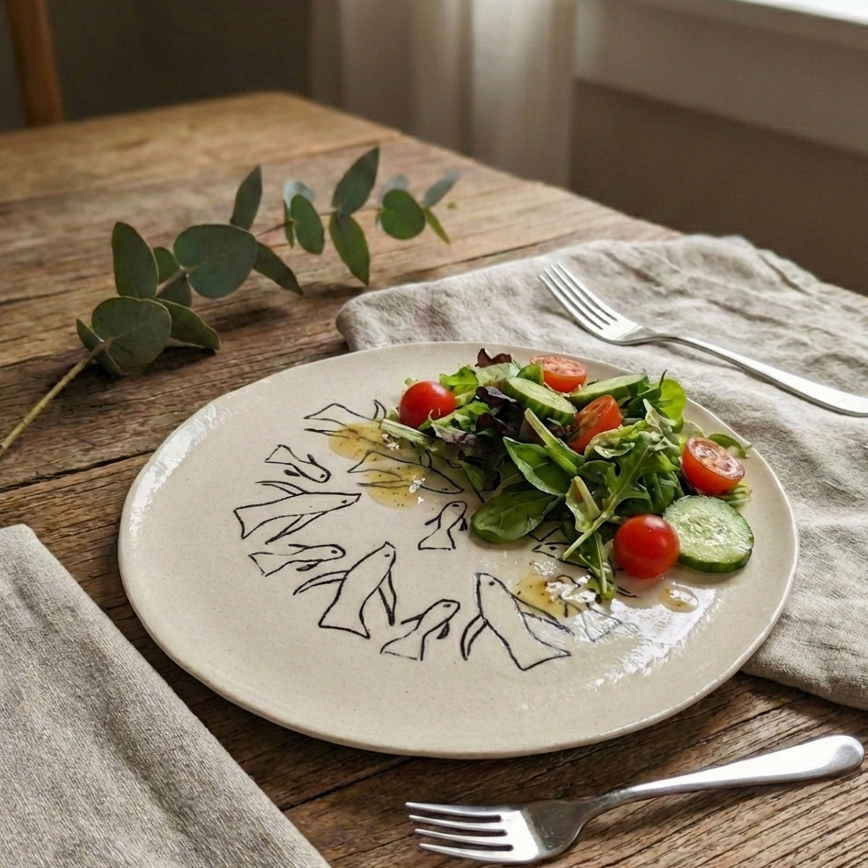 Shoal of Fish - Side Plates