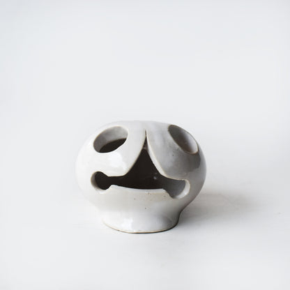Halloween Faces candle holders Set of 4