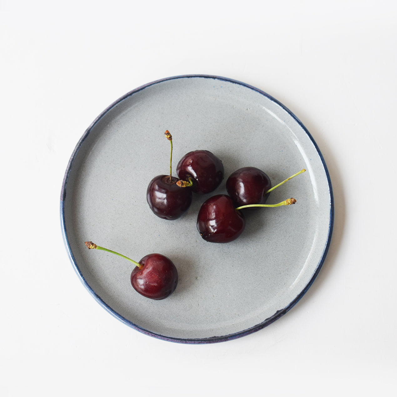 Cobalt Grey Side Plate 6"