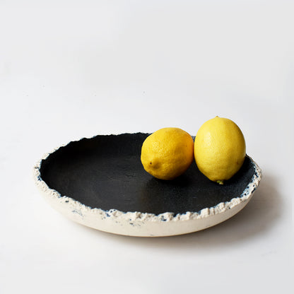 Monochrome Jagged Platter 12" (Large)
