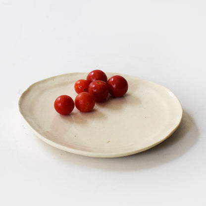 Monochrome Flat Side Plate 6"