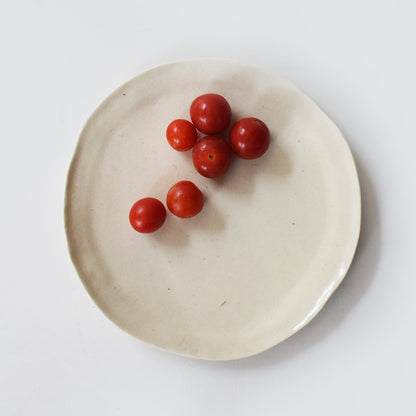 Monochrome Flat Side Plate 6"