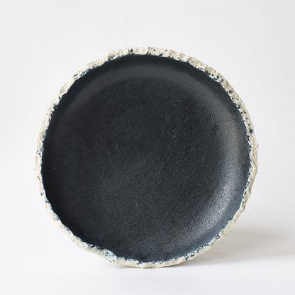 Monochrome Jagged Platter 12" (Large)