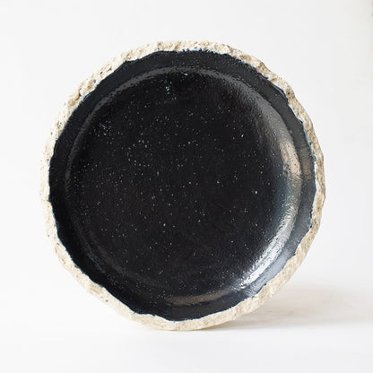 Monochrome Jagged Platter 8"(Small)