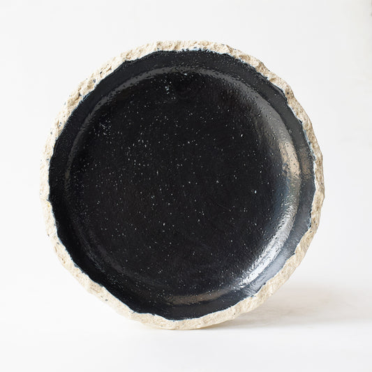 Monochrome Jagged Platter 8"(Small)