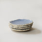 Monochrome Jagged Canape plates (Set of 4)