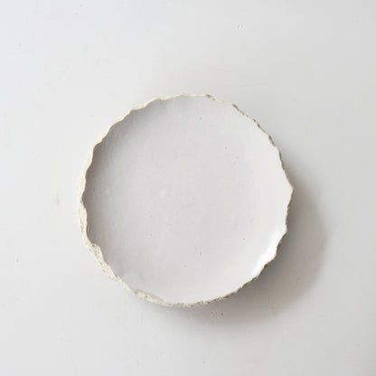 Monochrome Jagged Canape plates (Set of 4)